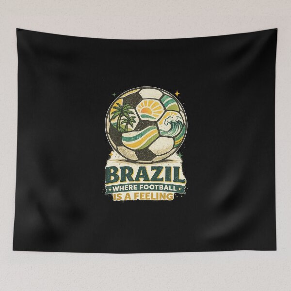 Item preview, Brazil Where Football Is A Feeling designed and sold by MJO80.