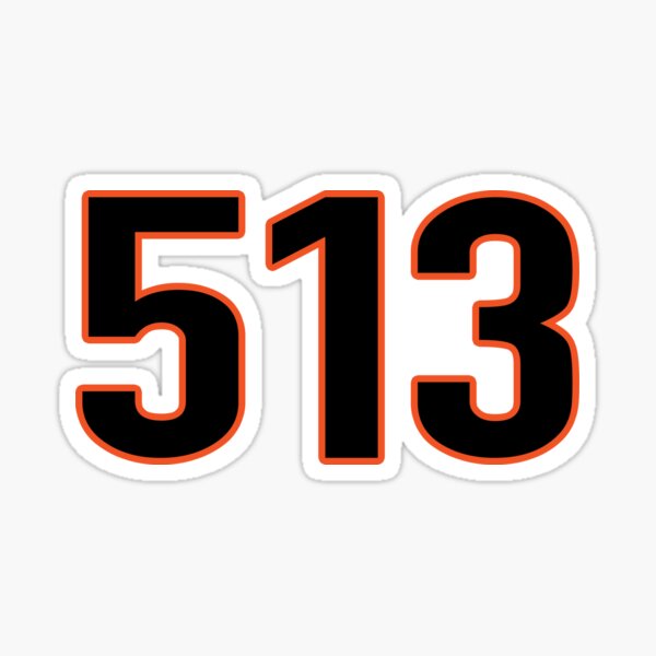 Cincinnati LYFE the 513!!! - Cincinnati Bengals - Sticker