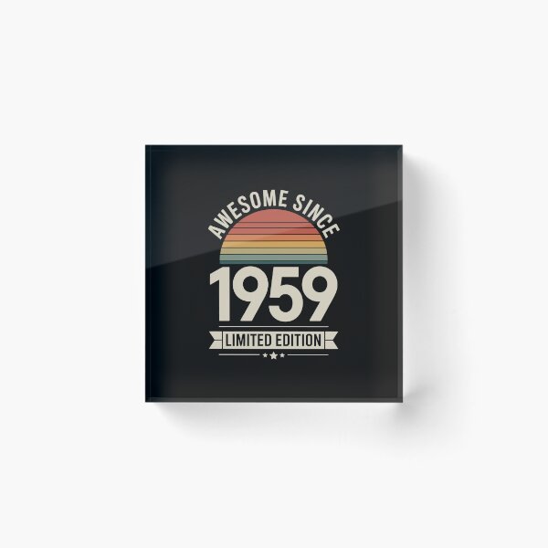 Item preview,  Awesome Since 1959 limited edition  designed and sold by jkrphoto.