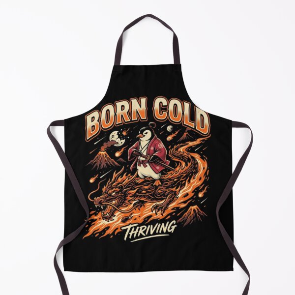 Item preview, Born Cold – Thriving Penguin Samurai designed and sold by Dogandesighn.