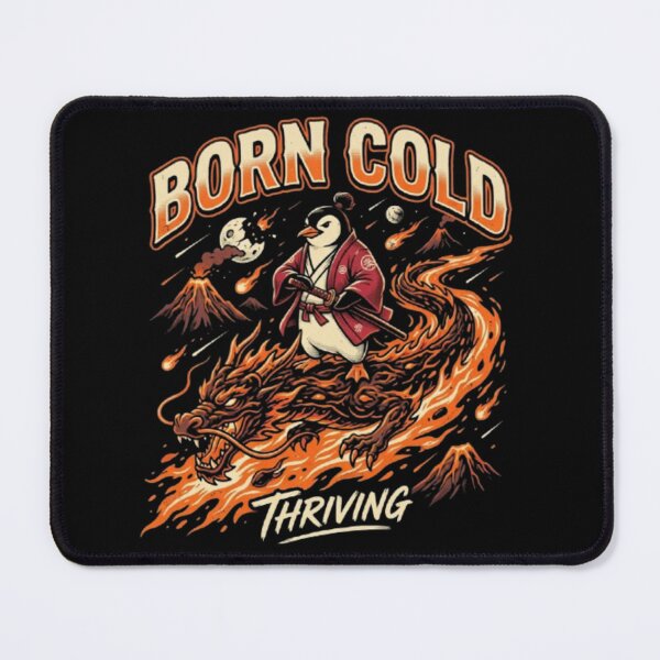 Item preview, Born Cold – Thriving Penguin Samurai designed and sold by Dogandesighn.