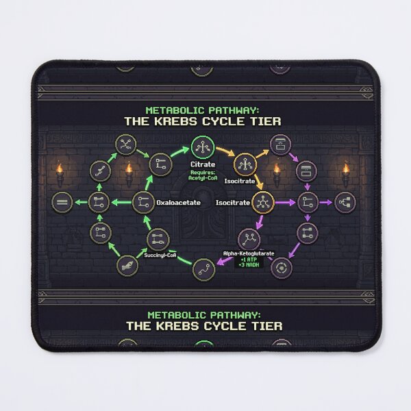 Item preview, Metabolic Pixel Energy Pathway designed and sold by LeverFL.
