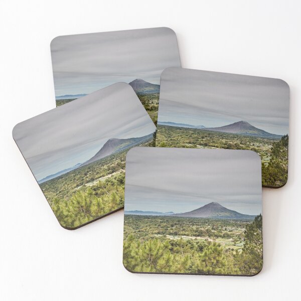 Item preview, A vast panorama of the valley and its volcano designed and sold by franck380.