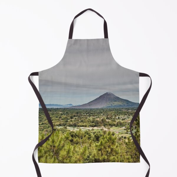 Item preview, A vast panorama of the valley and its volcano designed and sold by franck380.