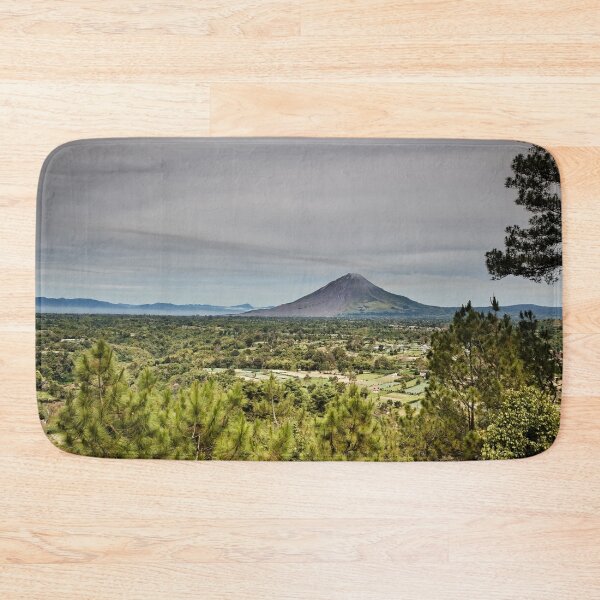 Item preview, A vast panorama of the valley and its volcano designed and sold by franck380.