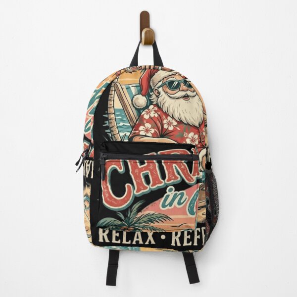 Item preview, Vintage Christmas in July Tropical Beach Santa Claus designed and sold by haitrieuic96.