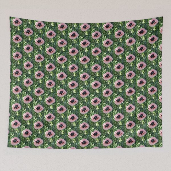 Item preview, Silky Pink Oriental Poppy in Bloom designed and sold by Georgia Mizuleva.