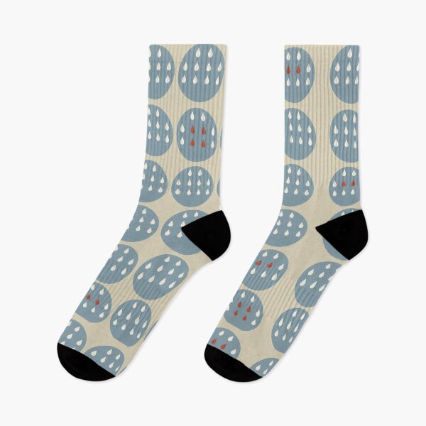 Item preview, Brick Rain Dot Pattern designed and sold by mellow-koko.