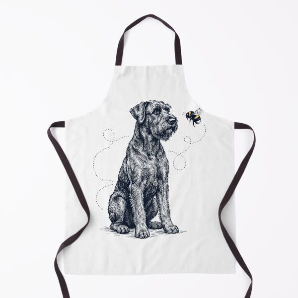 Item preview, Giant Schnauzer Bumble Bee Honeybee Dog Lover designed and sold by Kimberley King Art King Art.