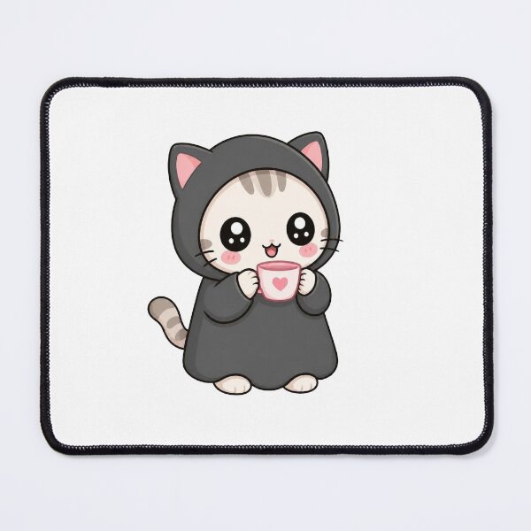 Item preview, Cozy Cat with Cup designed and sold by Icareis-Studios.