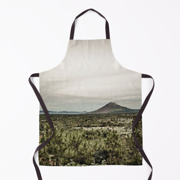 Item preview, A vast panorama of the valley and its volcano designed and sold by franck380.