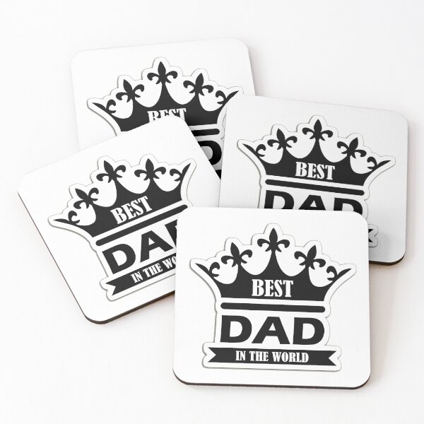 Item preview, Best Dad In The World Crown Design  designed and sold by Nuvoro Gifts.