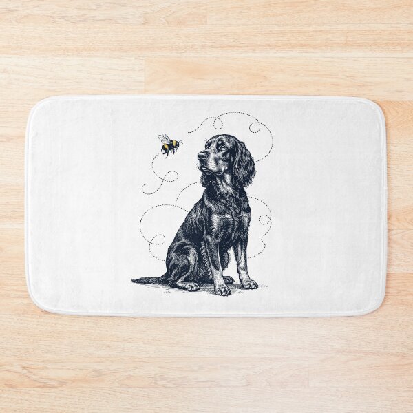 Item preview, Gordon Setter Bumble Bee Honeybee Dog Lover designed and sold by Kimberley King Art  King Art.