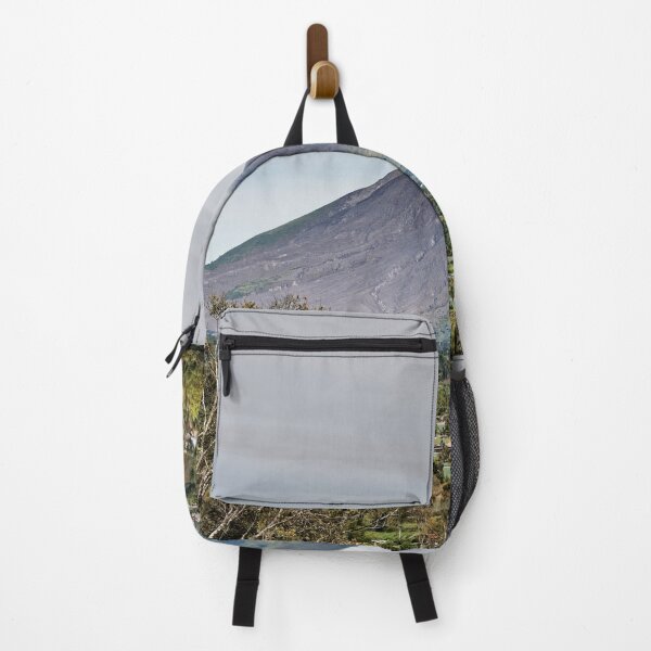 Item preview, A vast panorama of the valley and its volcano designed and sold by franck380.