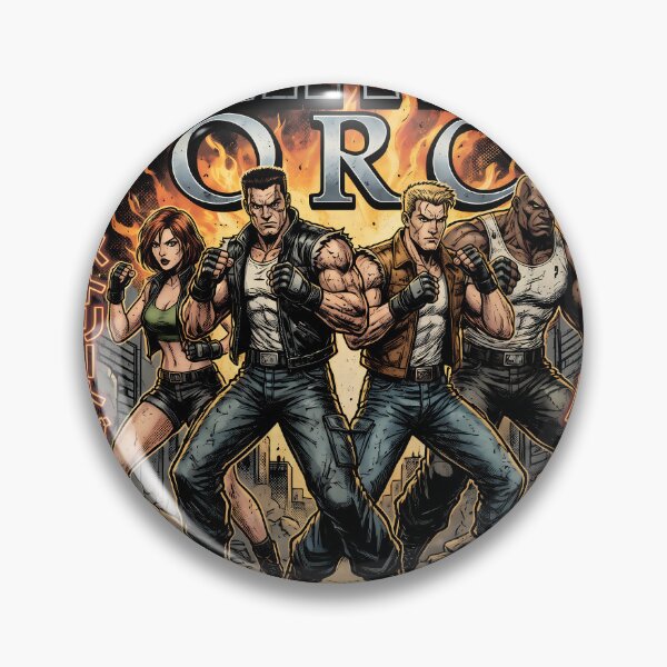 Item preview, Fighting Force PS1 Street Brawler Crew designed and sold by Senpaiwaves.