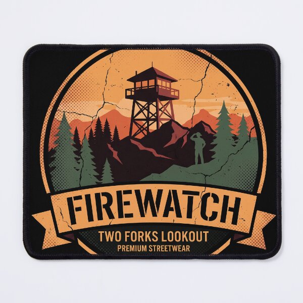 Item preview, Firewatch Two Forks Lookout Badge designed and sold by Senpaiwaves.