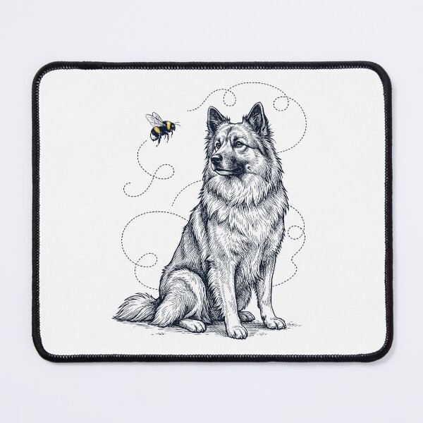 Item preview, Icelandic Sheepdog Bumble Bee Honeybee Dog Lover designed and sold by Kimberley King Art King Art.