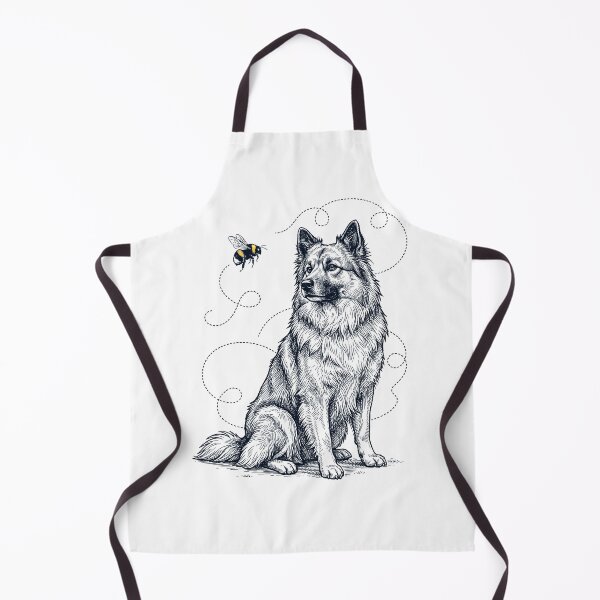 Item preview, Icelandic Sheepdog Bumble Bee Honeybee Dog Lover designed and sold by Kimberley King Art King Art.