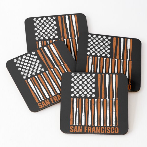 Item preview, San Francisco Baseball American Flag Sports Fan designed and sold by SofenArt.