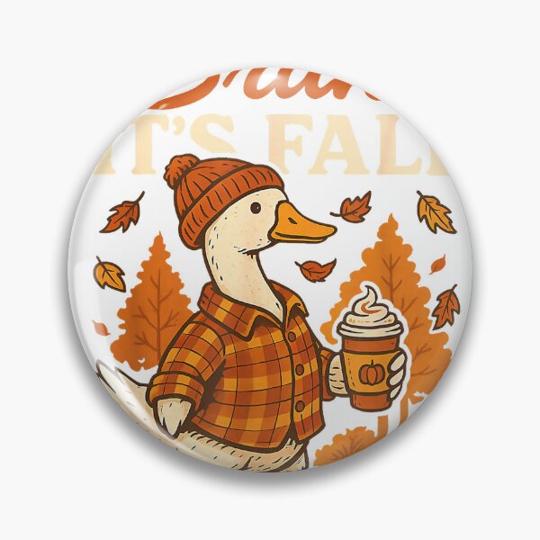 Item preview, Bruh Its Fall Goose Pumpkin Spice Thanksgiving Autumn Leaves T-Shirt designed and sold by Cobra_Shop.