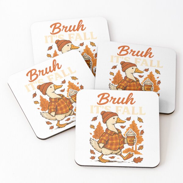 Item preview, Bruh Its Fall Goose Pumpkin Spice Thanksgiving Autumn Leaves T-Shirt designed and sold by Cobra_Shop.