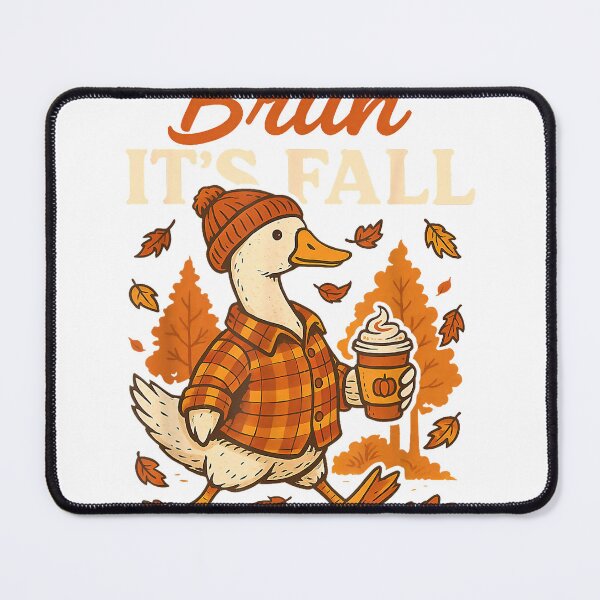 Item preview, Bruh Its Fall Goose Pumpkin Spice Thanksgiving Autumn Leaves T-Shirt designed and sold by Cobra_Shop.
