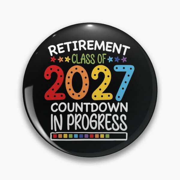 Item preview, Retirement Class of 2027 Countdown In Progress Loading Bar designed and sold by haitrieuic96.