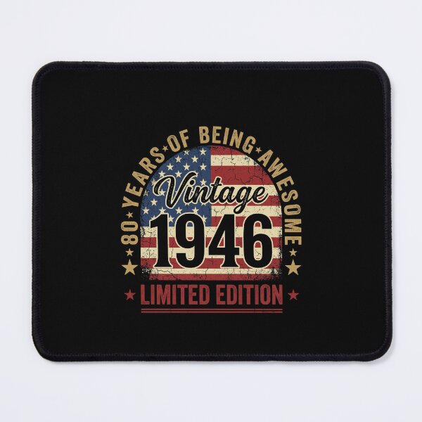 Item preview, Vintage 1946 80 Years Of Being Awesome Limited Edition Patriotic Birthday designed and sold by SofenArt.
