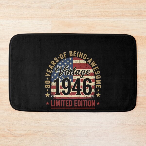 Item preview, Vintage 1946 80 Years Of Being Awesome Limited Edition Patriotic Birthday designed and sold by SofenArt.