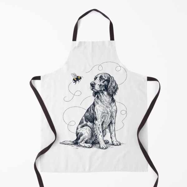 Item preview, Irish Red And White Setter Bumble Bee Honeybee Dog Lover designed and sold by Kimberley King Art King Art.