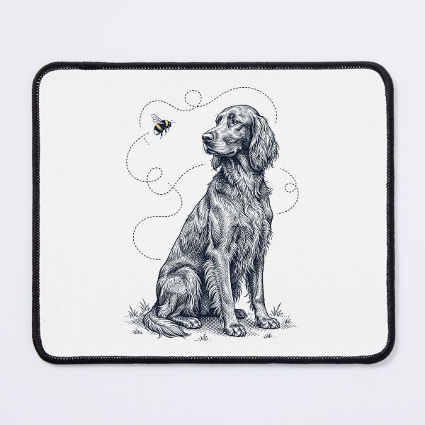 Item preview, Irish Setter Bumble Bee Honeybee Dog Lover designed and sold by Kimberley King Art  King Art.