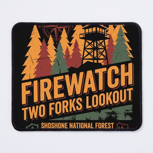 Item preview, Firewatch Two Forks Lookout Forest designed and sold by Senpaiwaves.