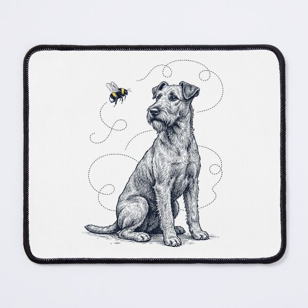 Item preview, Irish Terrier Bumble Bee Honeybee Dog Lover designed and sold by Kimberley King Art  King Art.
