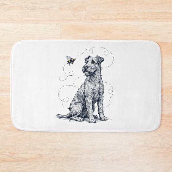 Item preview, Irish Terrier Bumble Bee Honeybee Dog Lover designed and sold by Kimberley King Art  King Art.