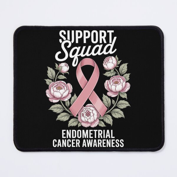 Item preview, support squad endometrial cancer awareness designed and sold by jkrphoto.