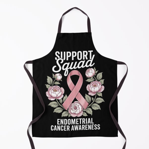 Item preview, support squad endometrial cancer awareness designed and sold by jkrphoto.