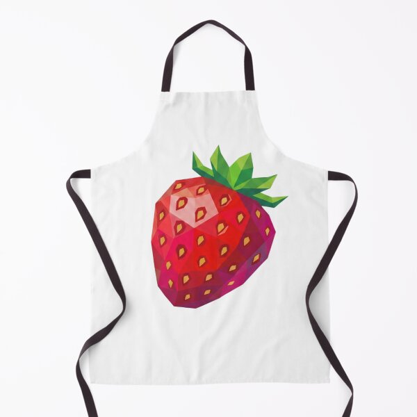 Item preview, Geometric Strawberry Fruit Low Poly Red Aesthetic designed and sold by VintryOff.