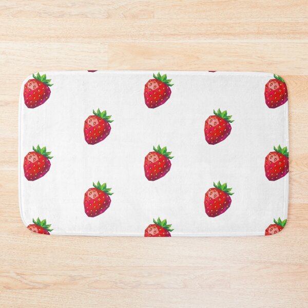 Item preview, Geometric Strawberry Fruit Low Poly Red Aesthetic designed and sold by VintryOff.