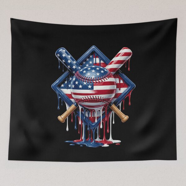 Item preview, American Baseball Patriot | USA Sports Fan | Independence Day designed and sold by SofenArt.