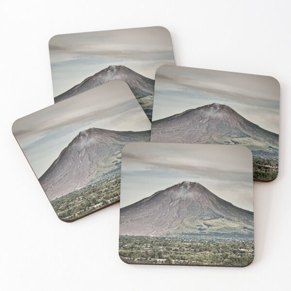 Item preview, Volcanic landscape and dense vegetation in Sumatra designed and sold by franck380.