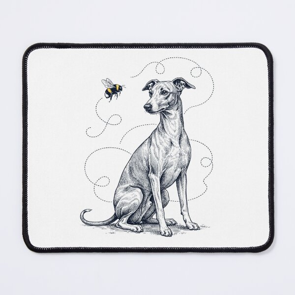 Item preview, Italian Greyhound Bumble Bee Honeybee Dog Lover designed and sold by Kimberley King Art  King Art.