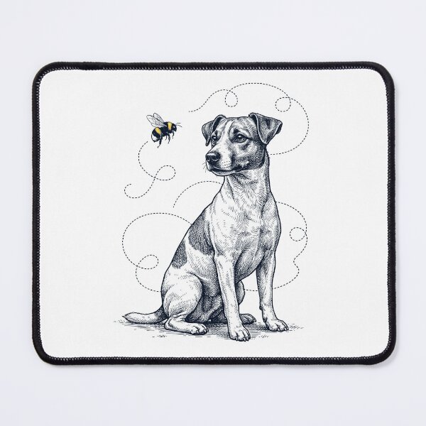 Item preview, Jack Russell Terrier Bumble Bee Honeybee Dog Lover designed and sold by Kimberley King Art  King Art.