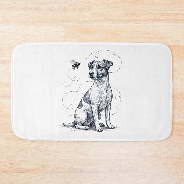 Item preview, Jack Russell Terrier Bumble Bee Honeybee Dog Lover designed and sold by Kimberley King Art  King Art.