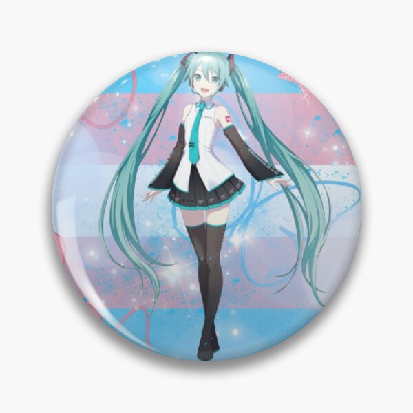 Item preview, Miku Hatsune Vocaloid Transgender Pride Flag  designed and sold by Pride4Every1.