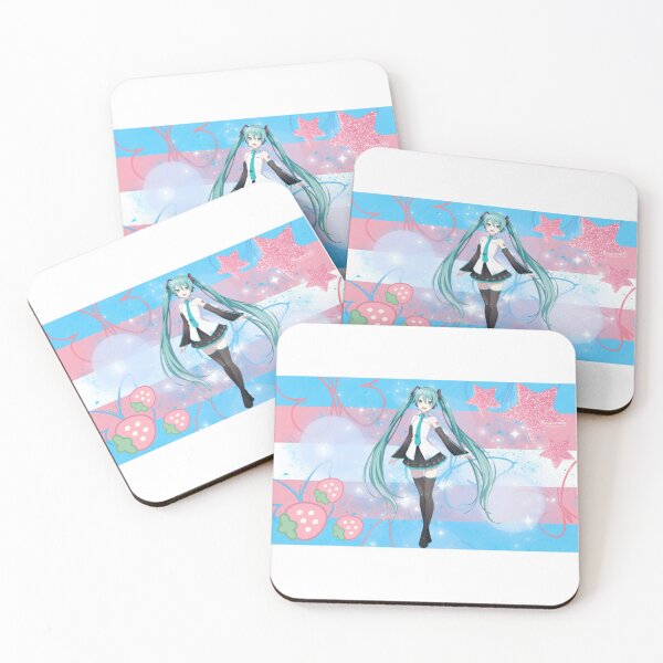Item preview, Miku Hatsune Vocaloid Transgender Pride Flag  designed and sold by Pride4Every1.