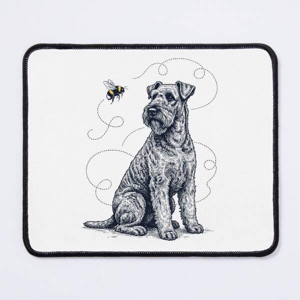 Item preview, Kerry Blue Terrier Bumble Bee Honeybee Dog Lover designed and sold by Kimberley King Art King Art.