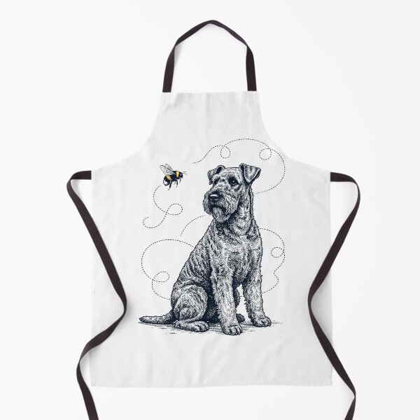 Aperçu de l'œuvre Kerry Blue Terrier Bumble Bee Honeybee Dog Lover créée et vendue par Kimberley King Art King Art.