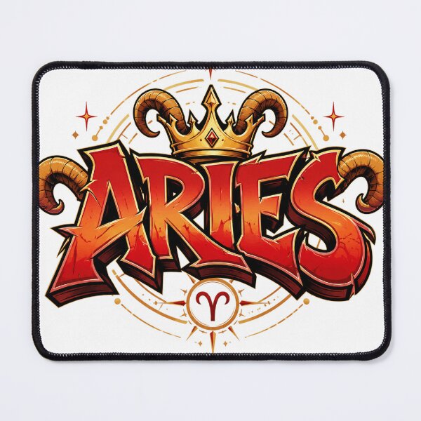 Item preview, Aries Zodiac Sign Celestial Crown Artwork designed and sold by the-dovlat.