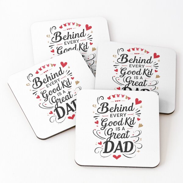 Item preview, Behind Every Good Kid Is A Great Dad designed and sold by Nuvoro Gifts.
