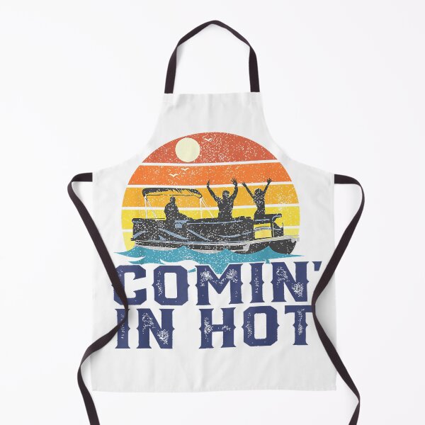 Item preview, Comin in Hot Pontoon Boat Funny Boating Lake Gift for Dad T-Shirt Small designed and sold by KTY-NUSS.